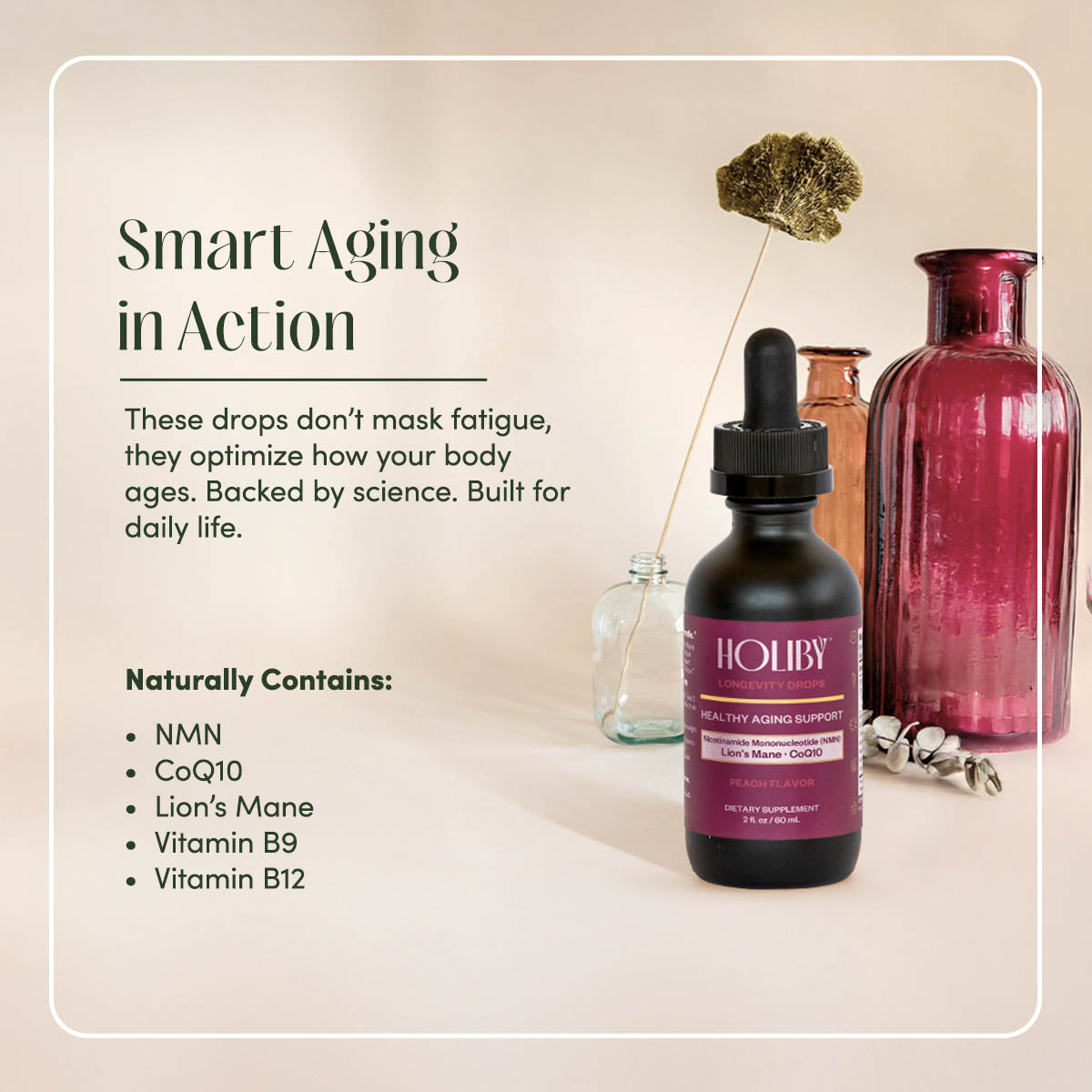 NMN & Lion’s Mane Longevity Drops