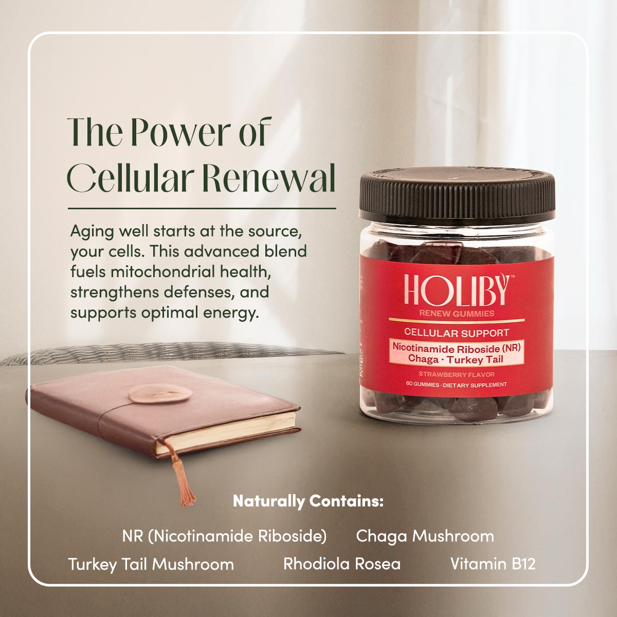 NR & Chaga Renew Gummies