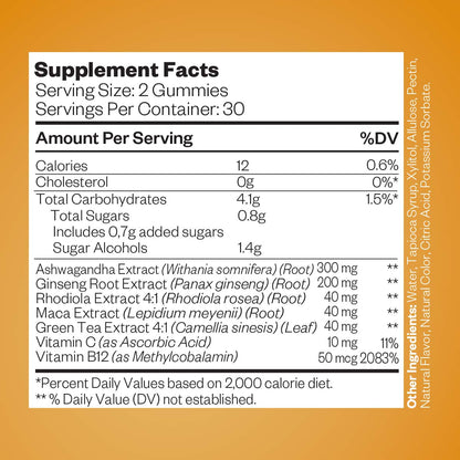 Ashwagandha Energy Gummies