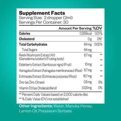 Elderberry Immunity Drops