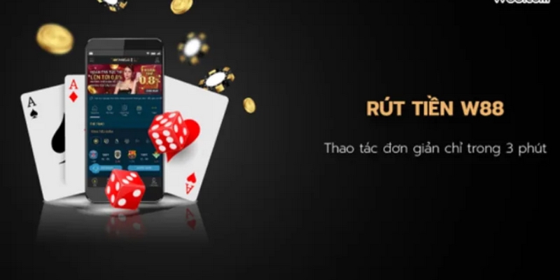 Để thay đổi phương thức rút tiền bạn cần đăng nhập vào tài khoản W88